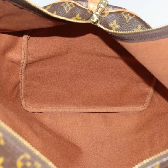 LOUIS VUITTON Monogram Keepall 55 Boston Bag M41424 LV Auth 136098 - Picture 12 of 16